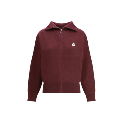 Isabel Marant Étoile Axelle Cotton Cardigan In Brown