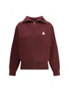 Isabel Marant Étoile Cardigan Isabel Marant Etoile Woman Color Burgundy In Burgundy