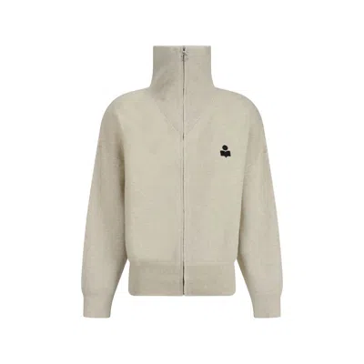 Isabel Marant Étoile Axelle Cardigan In Gray