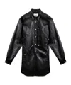 Isabel Marant Étoile Isabel Marant Etoile Ayali Black Leather Dress In Black