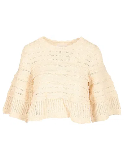 Isabel Marant Étoile Azelia Tops Beige