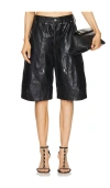 Isabel Marant Étoile High-waisted Shorts In Black