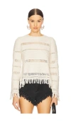 Isabel Marant Étoile Off-white Azilis Sweater In Ecru