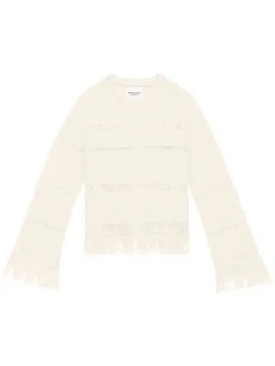Isabel Marant Étoile Azilis Sweater In White