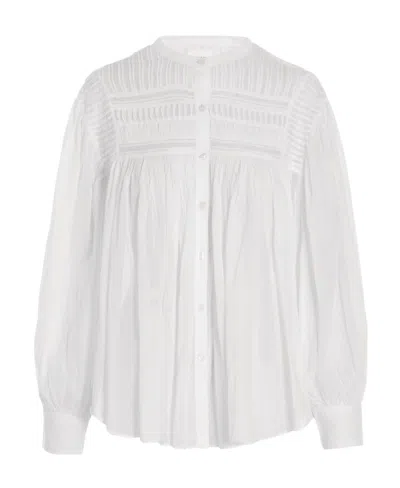 ISABEL MARANT ÉTOILE PLALIA COTTON VOILE TOP