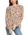 Isabel Marant Étoile Isabel Marant E'toile Banessa Silk Blouse In White
