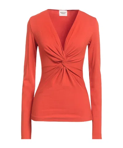 Isabel Marant Étoile Basic T-shirts In Red