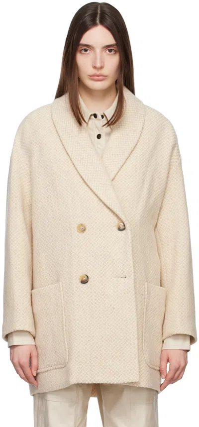 Isabel Marant Étoile Beige Joanina Coat In 90be Beige