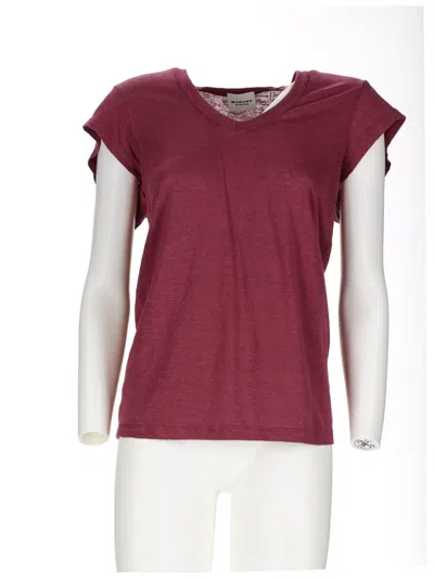 Isabel Marant Étoile Rrd "surflex Winter Chino Jo" Trousers In Purple