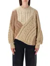 Isabel Marant Étoile Isabel Marant Etoile Multicolor Acrylic Blend Daryl Sweater In Brown
