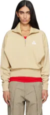 Isabel Marant Étoile Beige Ross Sweatshirt In Neutral