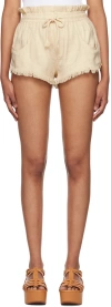 Isabel Marant Étoile Isabel Marant Etoile Shorts In 23ec Ecru