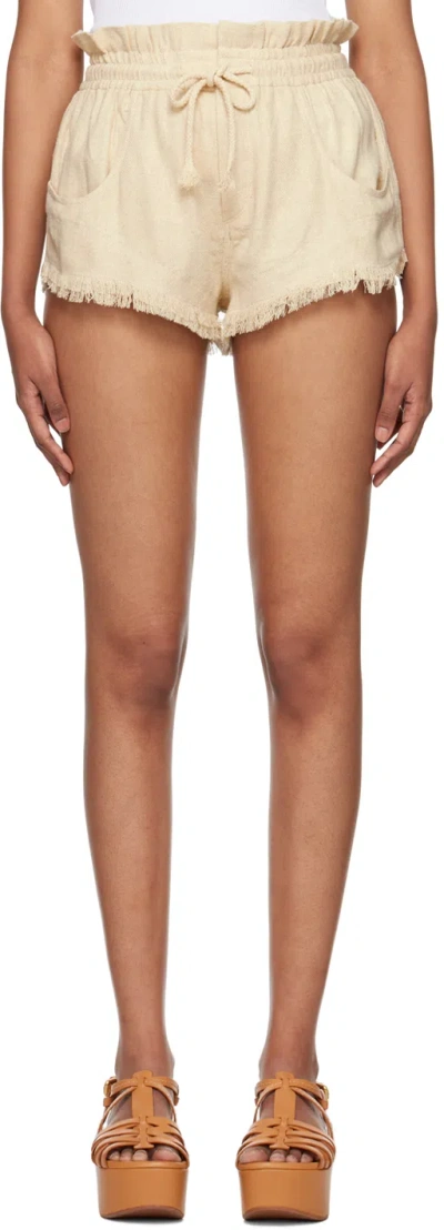 Isabel Marant Étoile Isabel Marant Etoile Shorts In Beige O Tan