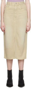 Isabel Marant Étoile Tilauria Denim Midi Skirt In 23ec Ecru