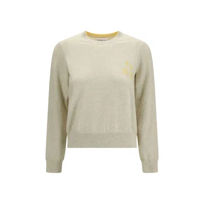 Isabel Marant Étoile Beige Wool Oves Aries Sweatshirt In Neutral