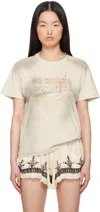 Isabel Marant Étoile T-shirt Zaof In Beige