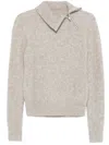 Isabel Marant Étoile Sand Beige Odelle Sweater In Gray