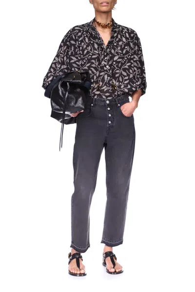 Isabel Marant Étoile Belden Jeans In Black