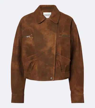 Isabel Marant Étoile Belma Jacket In Brown