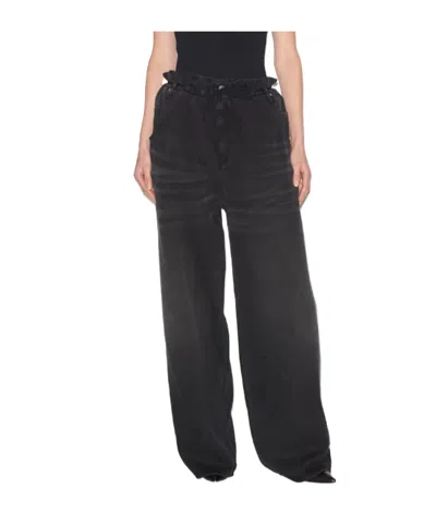 Isabel Marant Étoile Belt-loop Jeans In Black