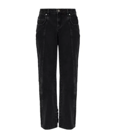 Isabel Marant Étoile Pants Pa0671fa D1h02e-faded Black In Multi