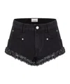 Isabel Marant Étoile Isabel Marant Eneidala Denim Shorts In Black