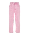 Isabel Marant Étoile Isabel Marant Etoile Pink Denim Janet Jeans In Pink