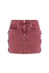 Isabel Marant Étoile Belt-loop Skirt In Pink