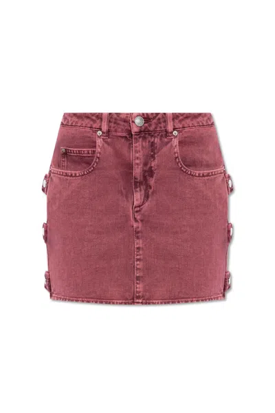 Isabel Marant Étoile Belt-loop Skirt In Pink