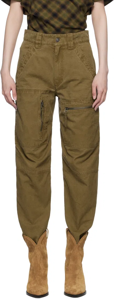ISABEL MARANT ÉTOILE BELT LOOP TRACK PANTS