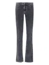 Isabel Marant Étoile Belt.loops Trousers In Black