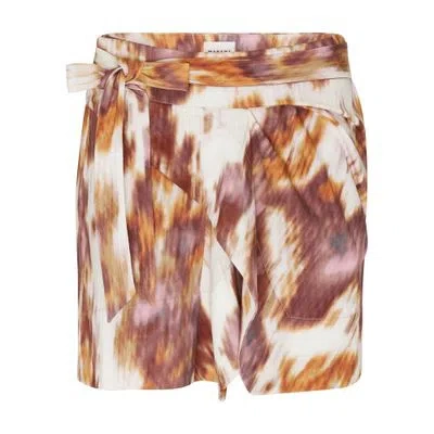 Isabel Marant Étoile Berenice Mini Skirt In Beige