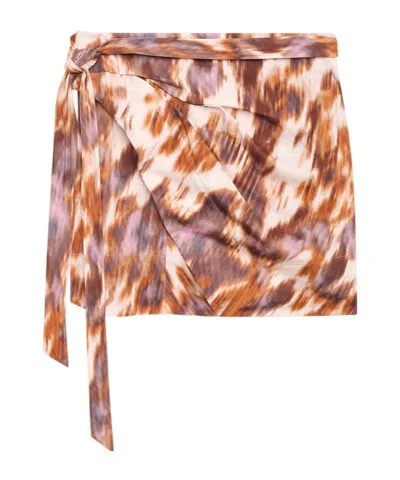 ISABEL MARANT ÉTOILE ISABEL MARANT ÉTOILE BERENICE SELF-TIED MINI SKIRT