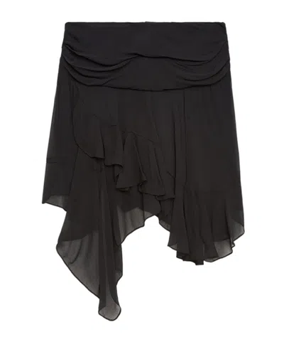 Isabel Marant Étoile Berenicia Mini Skirt In Black