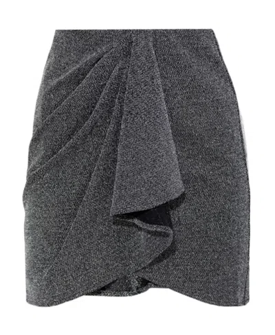 Isabel Marant Étoile Isabel Marant Etoile Bergen Skirt In Silver