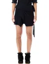Isabel Marant Étoile Bernenice Wrap Skirt Asymmetric Hem Tie In Black