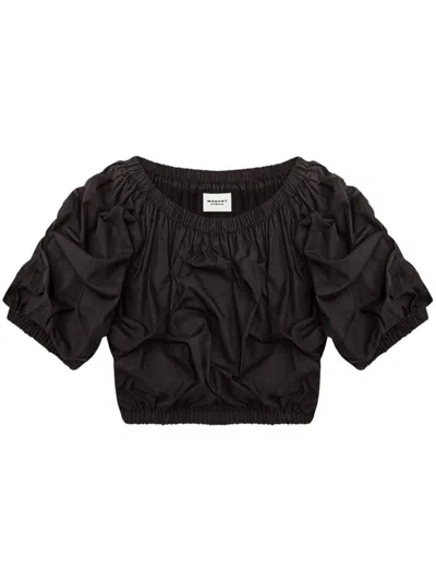 Isabel Marant Étoile Bertille Top In Black