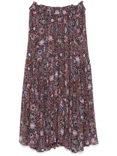 Isabel Marant Étoile Besma マキシスカート In Brown
