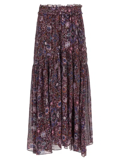 ISABEL MARANT ÉTOILE BESMA SKIRTS MULTICOLOR