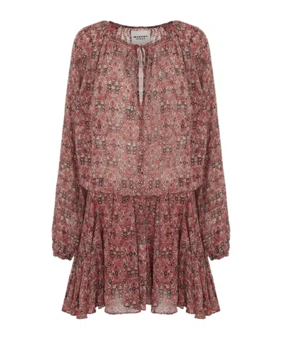 ISABEL MARANT ÉTOILE BESS RUST DRESS