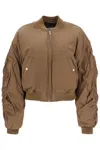 Isabel Marant Étoile Isabel Marant Etoile Bessime Cotton Blend Bomber Jacket In Brown