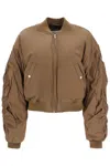Isabel Marant Étoile Bessime Oversized Bomber Jacket In Brown