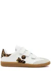 Isabel Marant Étoile Beth Panelled Sneakers In Leopard
