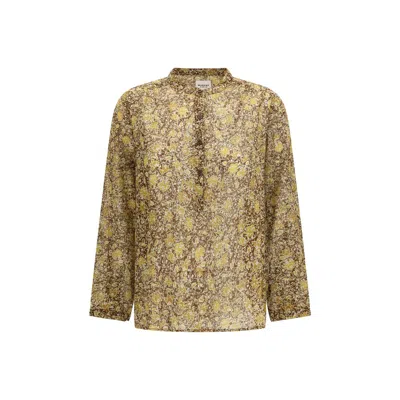 Isabel Marant Étoile Maria Blouse In Green
