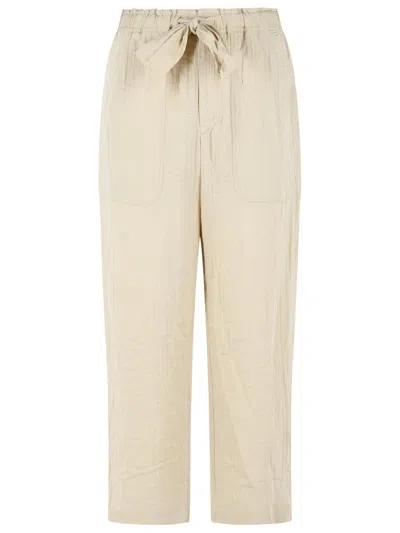 Isabel Marant Étoile Drawstring Casual Pants In Neutral