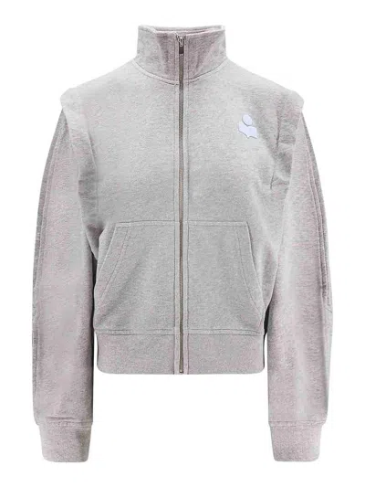 ISABEL MARANT ÉTOILE BIOLOGICAL COTTON BLEND SWEATSHIRT