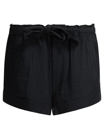 Isabel Marant Étoile Birva Mini Shorts In Black