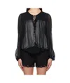 Isabel Marant Étoile Black Advika Blouse In Black