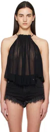 Isabel Marant Étoile Black Akila Camisole In Black
