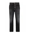 Isabel Marant Étoile Belden High-rise Straight Jeans In Black